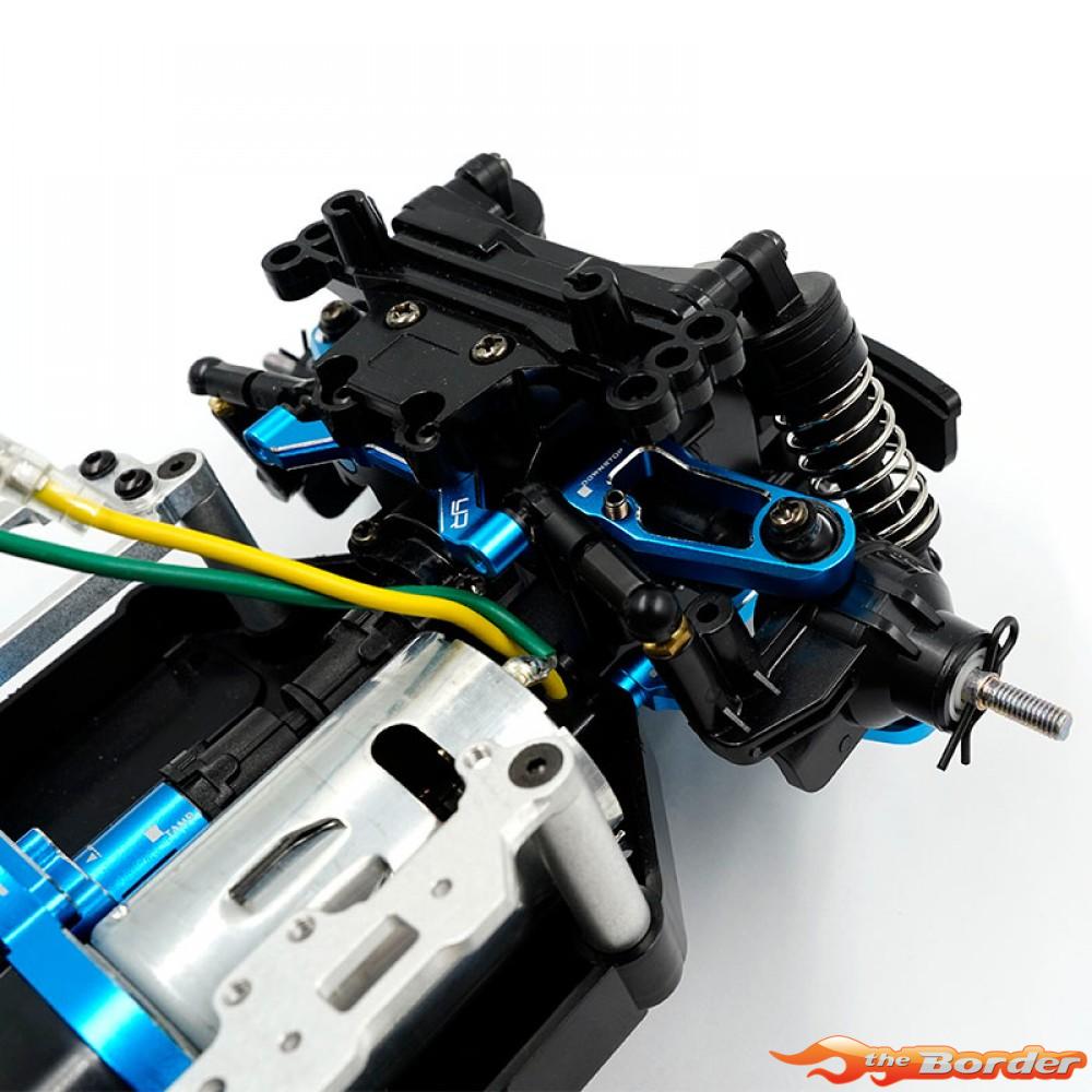Yeah Racing Aluminium Tie-Rod Mount for Tamiya MB-01 & BT-01 TAMB-002BU - Afbeelding 4