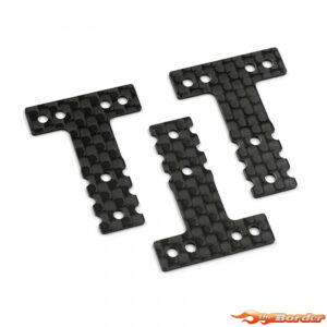 Yeah Racing Graphite T-Plate (3Pcs.) For MR03/04 KY03-12BK