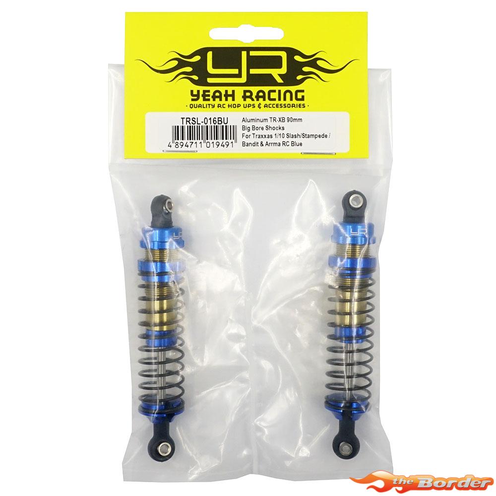 Yeah Racing HD Alu TR-XB 90mm Front Big Bore Shocks for Stampede/Slash (Blue) TRSL-016BU - Afbeelding 5