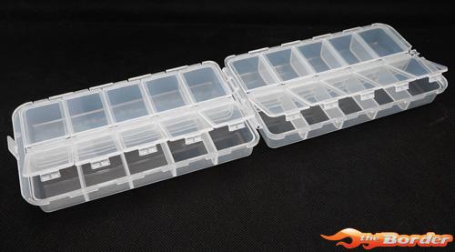 Yeah Racing Plastic Double Sided Screw Box (160x94x39mm) YA-0535 - Afbeelding 5