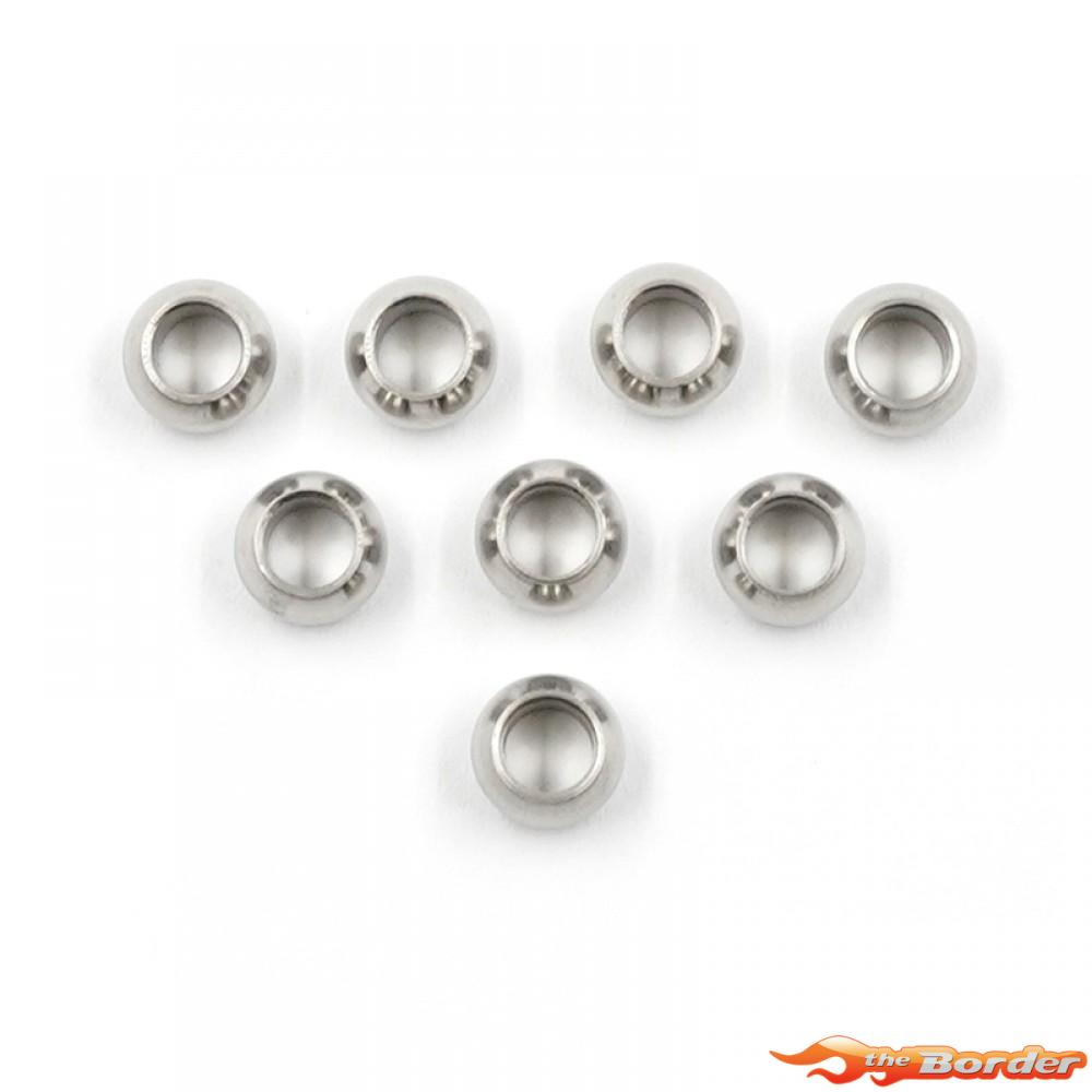 Yeah Racing Stainless Steel Suspension Ball (8pcs) for Tamiya BBX (BB-01) TABB-009SV - Afbeelding 4