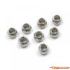Yeah Racing Stainless Steel Suspension Ball (8pcs) for Tamiya BBX (BB-01) TABB-009SV - Afbeelding 2