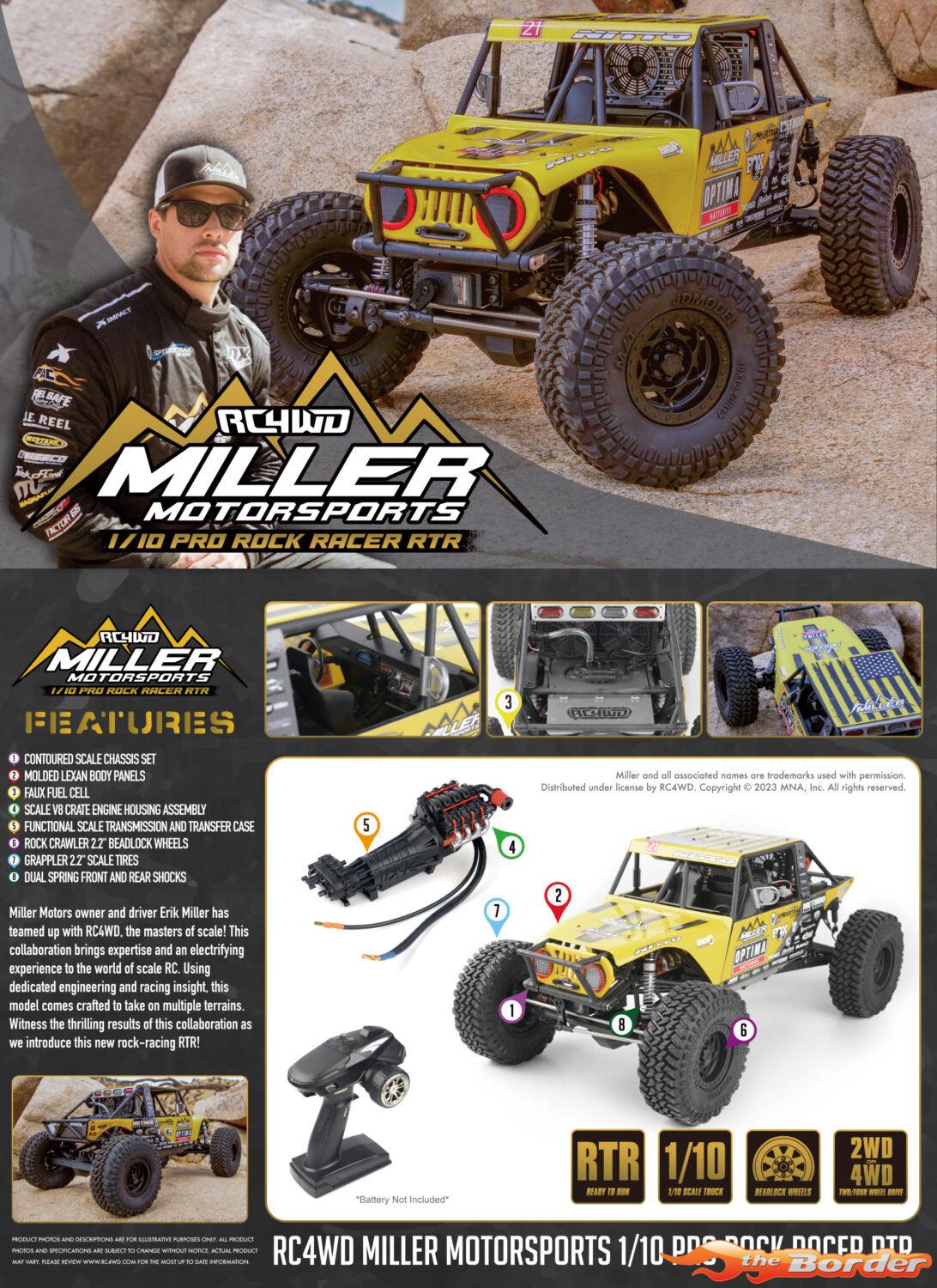RC4WD Miller Motorsports 1/10 Pro Rock Racer RTR - Afbeelding 3