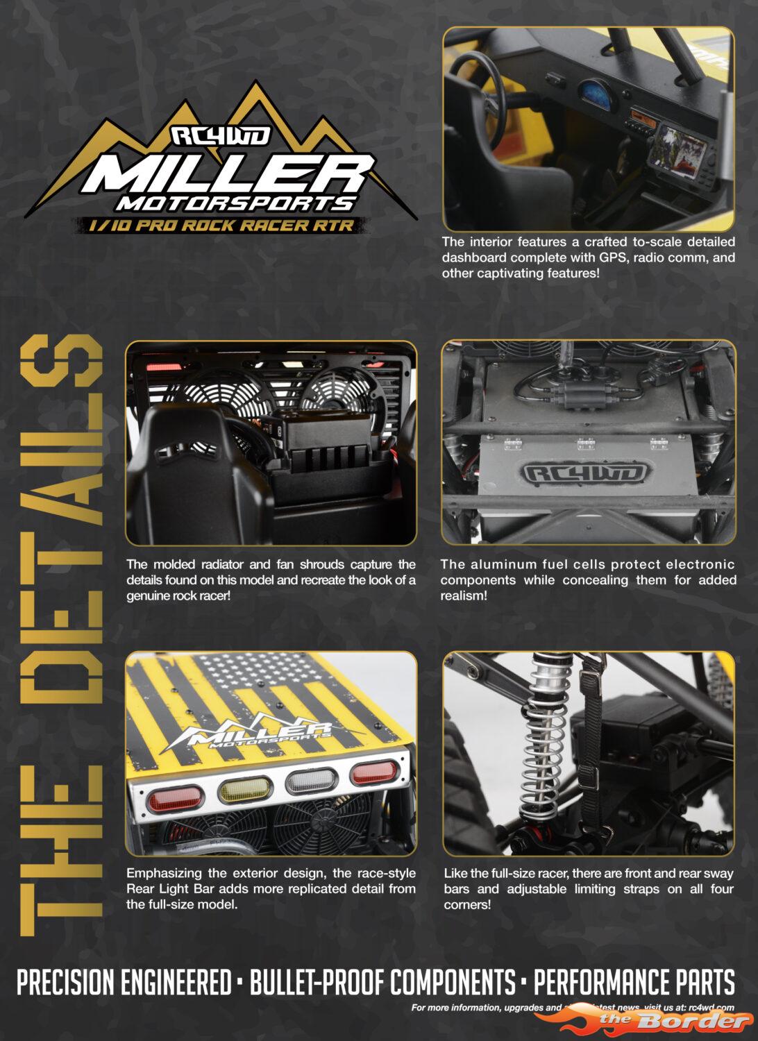 RC4WD Miller Motorsports 1/10 Pro Rock Racer RTR - Afbeelding 7