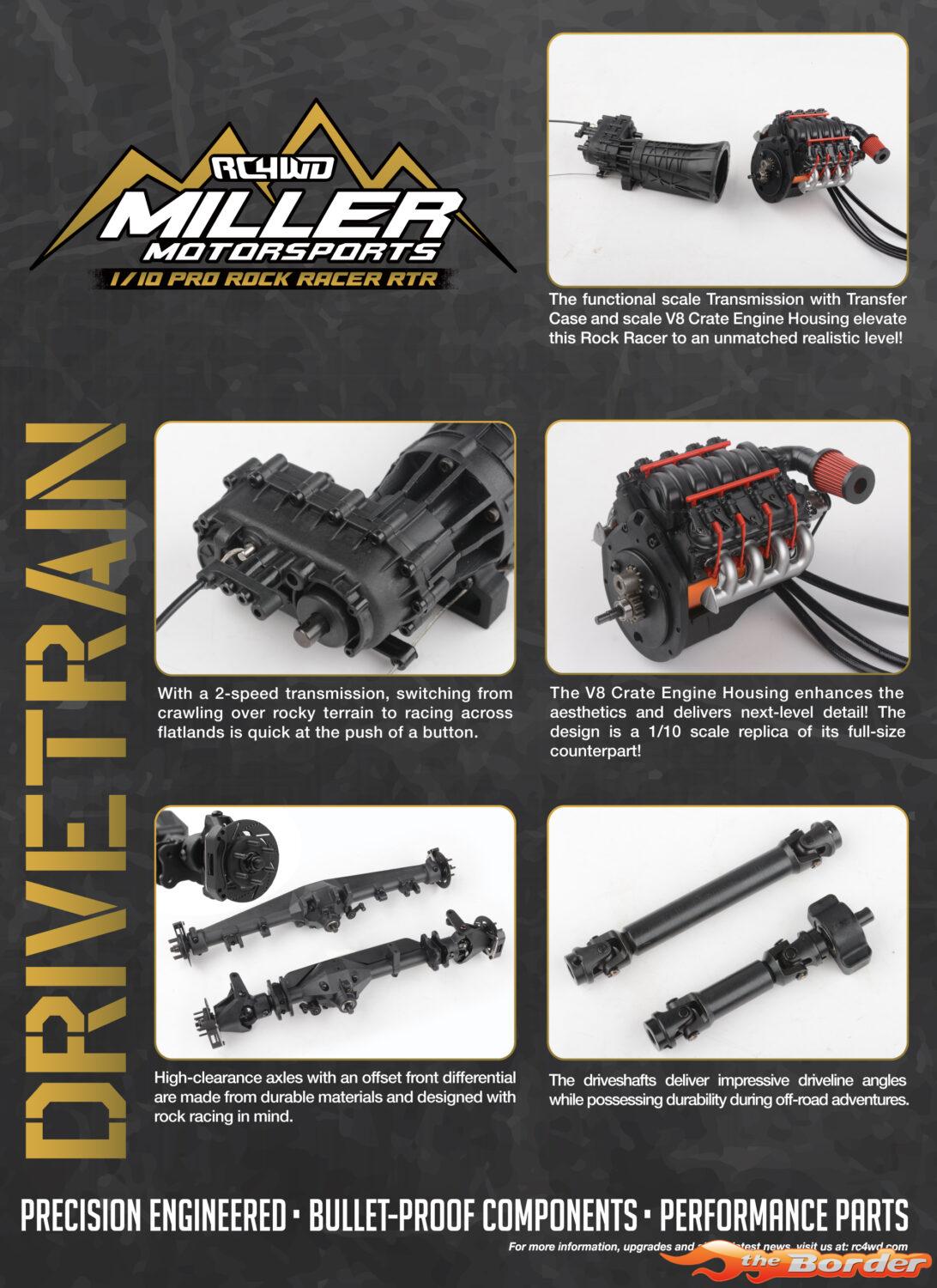 RC4WD Miller Motorsports 1/10 Pro Rock Racer RTR - Afbeelding 5