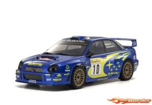 Kyosho Pre-Painted Body Set Subaru Impreza WRC2002 FAB612BL