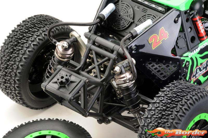 Absima Desert Buggy ADB 1.4 1/10 4WD RTR (Compleet met accu, lader & LED) Oranje 12225 - Afbeelding 7