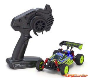 Kyosho Mini-Z Buggy MB010 Readyset INFERNO MP9 TKI Blue/Yellow 32093BLY