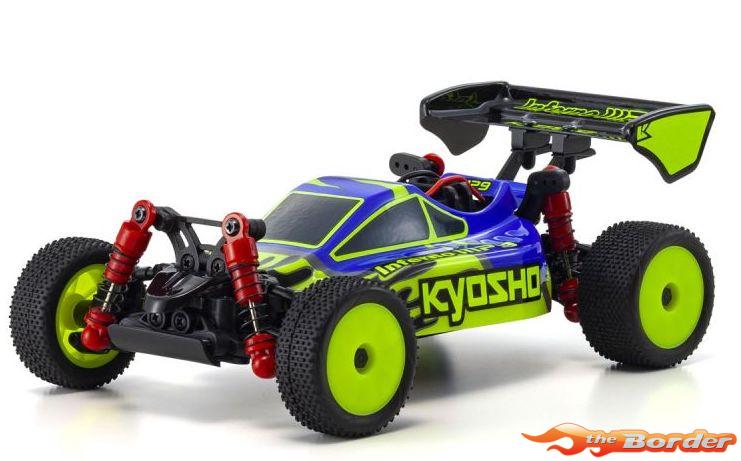 Kyosho Mini-Z Buggy MB010 Readyset INFERNO MP9 TKI Blue/Yellow 32093BLY - Afbeelding 3