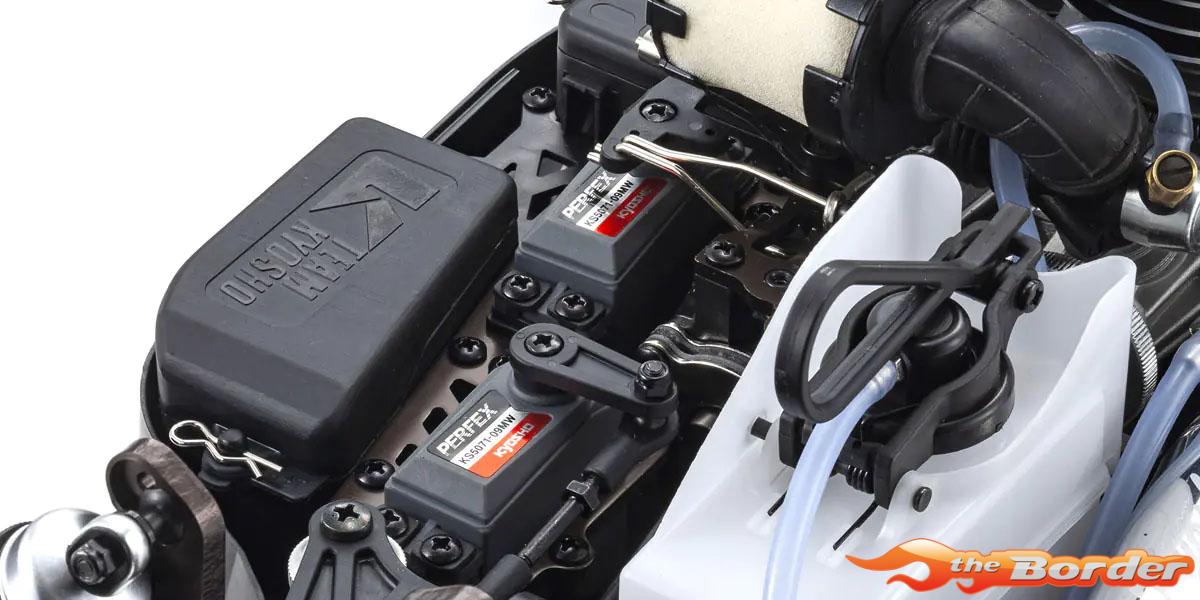 Kyosho Inferno MP10 T1 Red 1/8 4WD RC Nitro Ready Set w/KE21SP Engine 33025T1S - Afbeelding 13