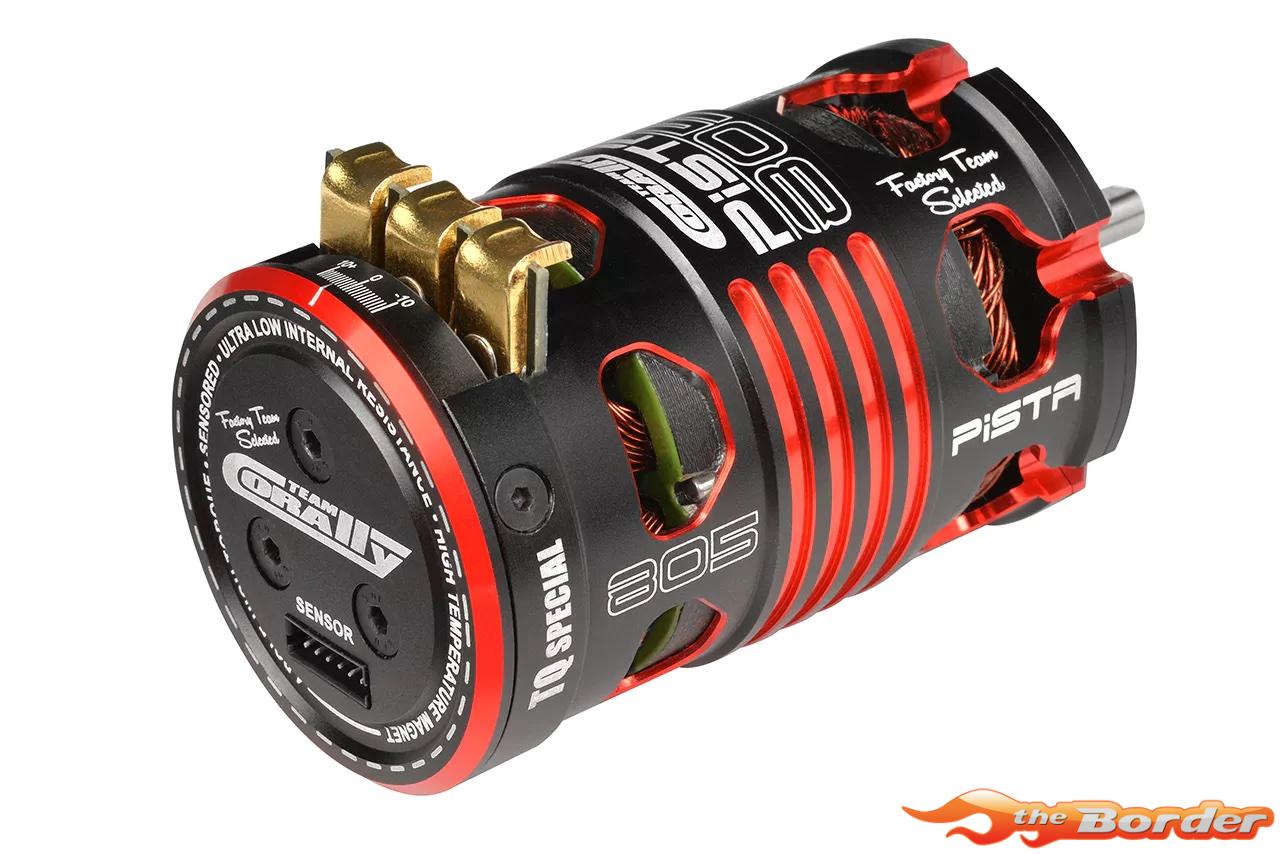 Corally Pista 805 1/8 Sensored 4-Pole Motor - 1950KV C-61313 - Afbeelding 3