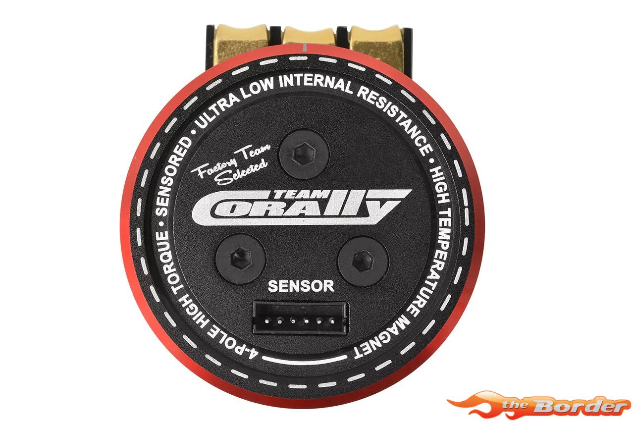 Corally Pista 805 1/8 Sensored 4-Pole Motor - 1950KV C-61313 - Afbeelding 7