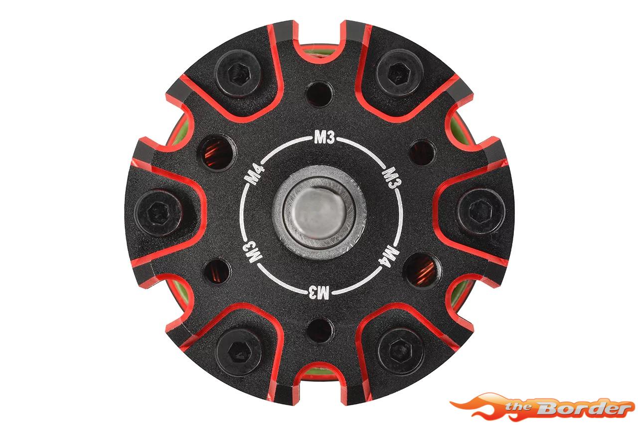 Corally Pista 805 1/8 Sensored 4-Pole Motor - 1950KV C-61313 - Afbeelding 6