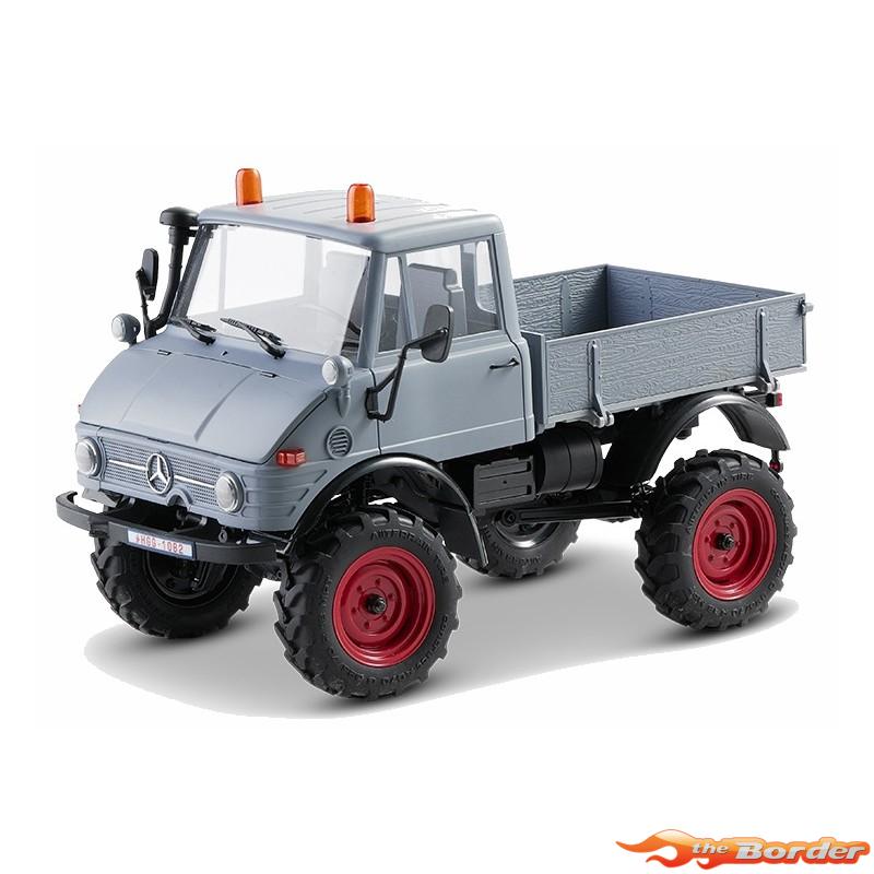 FMS FCX24 Mercedes-Benz Unimog 421 (1966) RTR Car Kit - Grijs 1/24 - Afbeelding 3