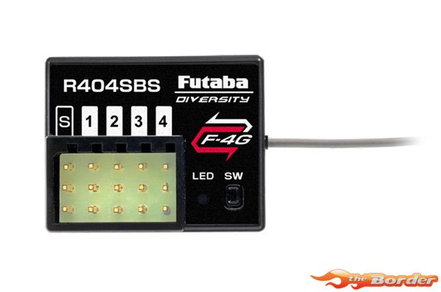 Futaba Receiver R404SBS F-4G/SR Diversity - Afbeelding 3