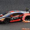 GL Racing Mini-Z Body Lamborghini GT3 White Orange No.7 98mm - Afbeelding 3