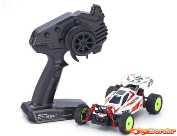 Kyosho Mini-Z Buggy Readyset Turbo Optima Mid Special White 32096W