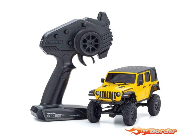 Kyosho Mini-Z 4x4 MX-01 Jeep Wrangler Rubicon Hellayella (KT531P) 32521Y