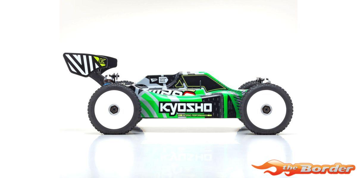 Kyosho Inferno MP9e EVO 1/8 4WD Brushless Buggy Kit 34111B - Afbeelding 7