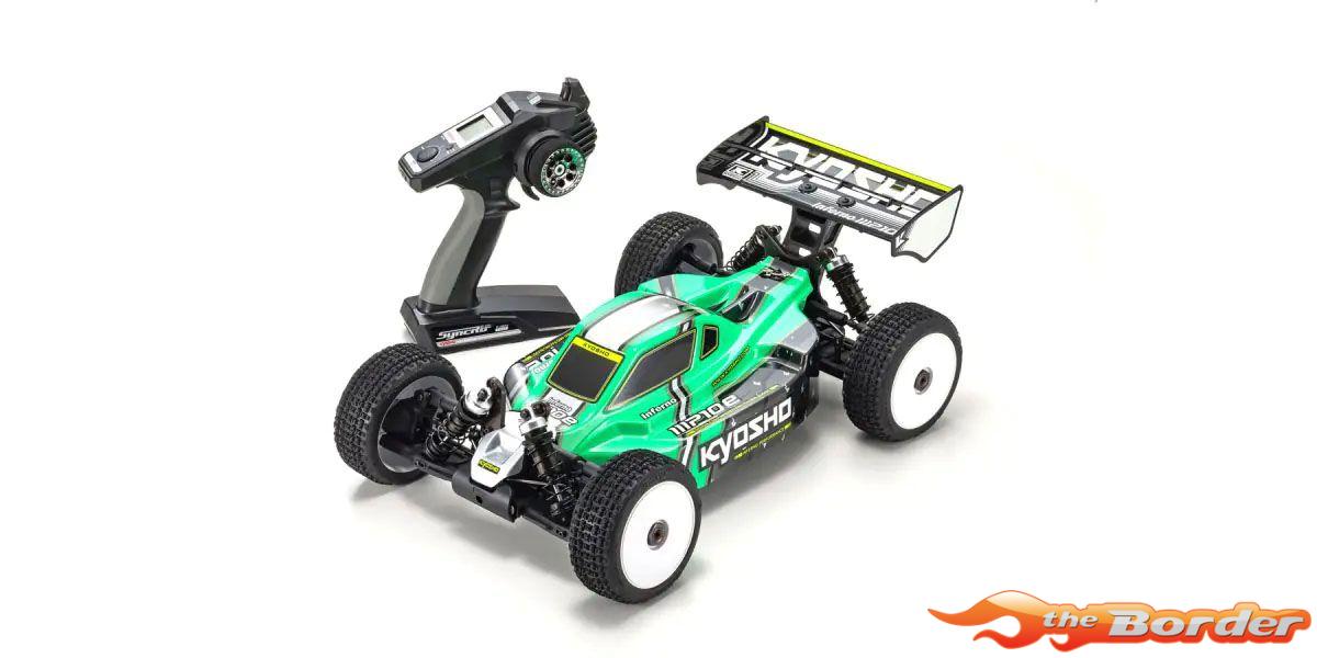 Kyosho Inferno MP9e EVO 1/8 4WD Brushless Buggy Kit 34111B - Afbeelding 3