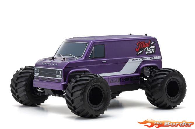 Kyosho MadVan 4WD Fazer MK2 1/10 Readyset Type 2 34412T2 - Afbeelding 3