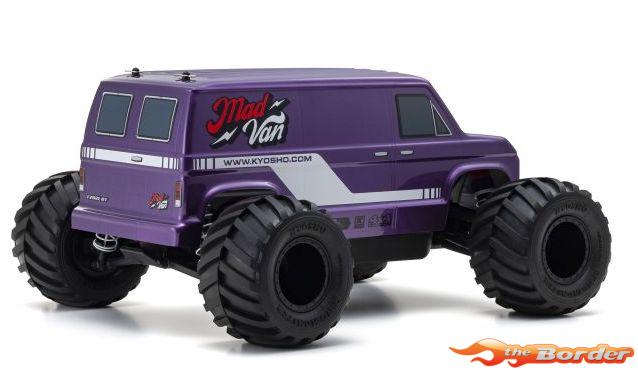 Kyosho MadVan 4WD Fazer MK2 1/10 Readyset Type 2 34412T2 - Afbeelding 4