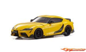 Kyosho Auto Scale Toyota GR Supra TRD Aero Yellow MZP452Y