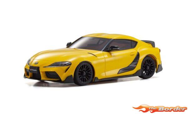 Kyosho Auto Scale Toyota GR Supra TRD Aero Yellow MZP452Y