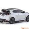 Kyosho Mini-Z Body Set Toyota GRMN Yaris Circuit Pearl White MZP470PM - Afbeelding 3