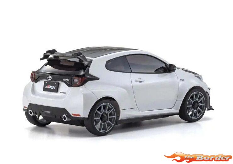 Kyosho Mini-Z Body Set Toyota GRMN Yaris Circuit Pearl White MZP470PM - Afbeelding 3