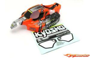 Kyosho Body for Inferno MP10 - Prepainted Orange IFB119RD
