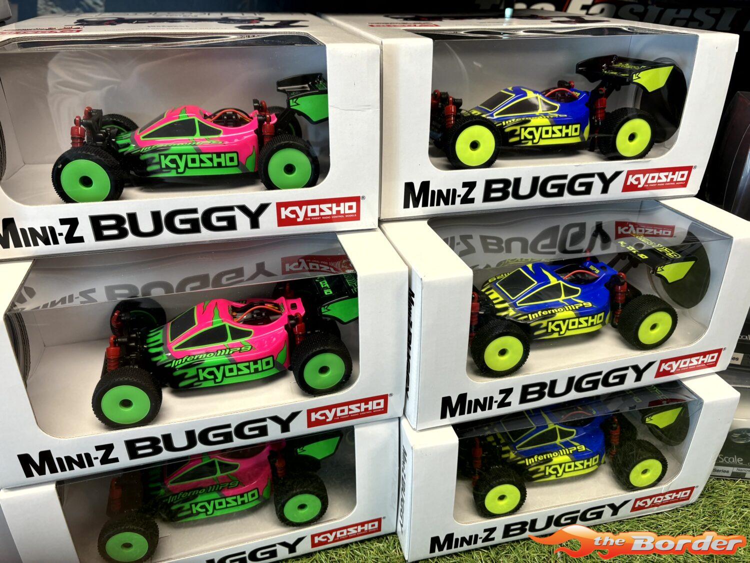 Kyosho Mini-Z Buggy MB010 Readyset INFERNO MP9 TKI Pink/Green 32093PGR