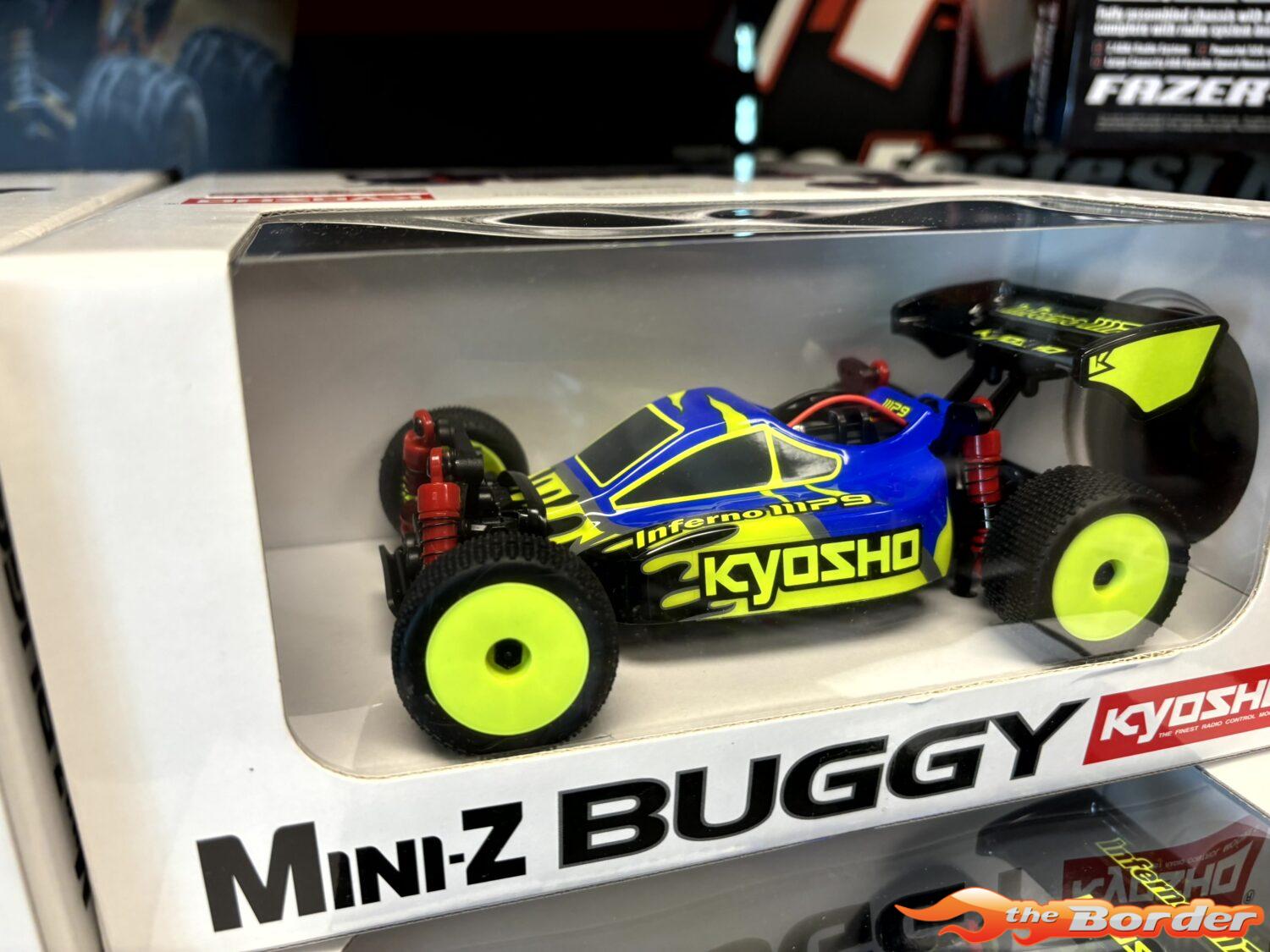 Kyosho Mini-Z Buggy MB010 Readyset INFERNO MP9 TKI Blue/Yellow 32093BLY