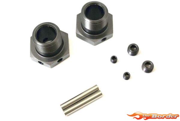 Kyosho Wheel Hub Inferno MP9-MP10 Gun Metal (2) Narrow IFW625N