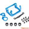PN Racing Motor Mount V4 94-98mm Blue For Kyosho Motor MR3311AB - Afbeelding 2