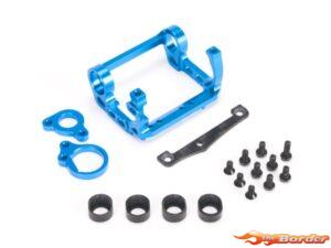 PN Racing Motor Mount V4 94-98mm Blue For Kyosho Motor MR3311AB