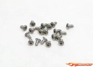 PN Racing M2x6 Stainless Steel Head Hex Plastic Screw 700336