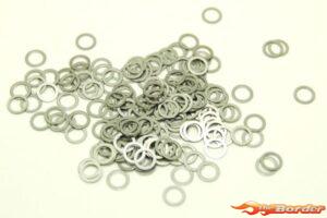 PN Racing Mini-Z M3.3x4.4x0.2mm Shims Set (20pcs) (MR04 Knuckle Spacers) 700502