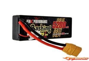 Pink Bashing Hard Case 2S Lipo 7.4V 5200mAh 50c