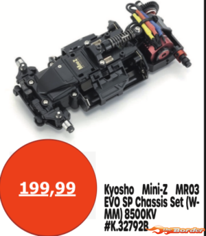 Kyosho Mini-Z MR03 EVO SP Chassis Set (W-MM) 8500KV 32792