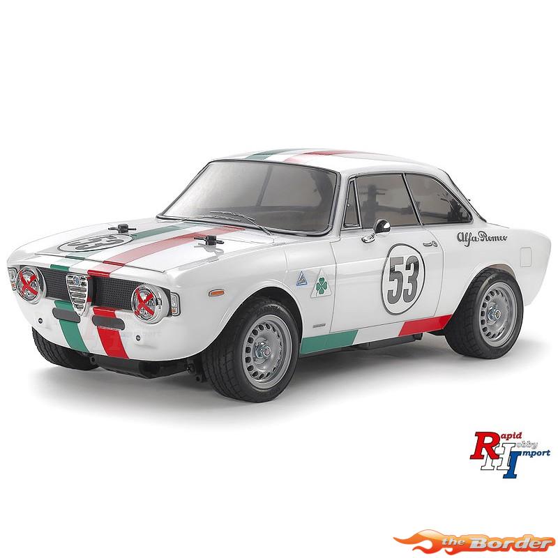 Tamiya M-Chassis Bodyset Alfa Giulia Clear (225mm) 51729 - Afbeelding 3