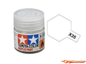 Tamiya Acrylic X-35 Semi Gloss Clear - 23ml Bottle 81035