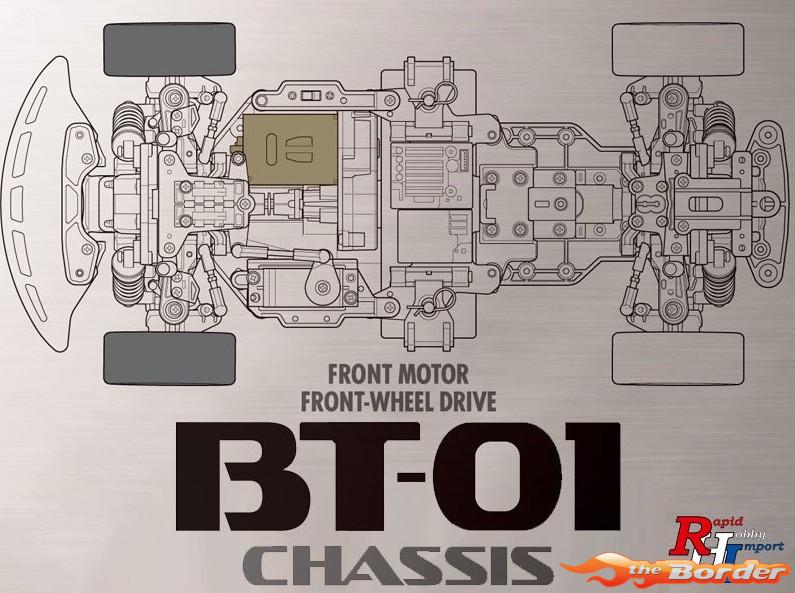 Tamiya Peugeot 306 Maxi - BT-01 Chassis Kit 58746 - Afbeelding 4