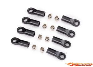 Traxxas Long Rod Ends (8) Steel Hollow Balls (8) for TRX-4M 9859