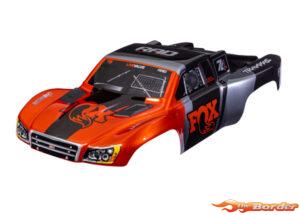 Traxxas Slash Body Fox (Painted, Decals Applied, Clipless) 6849-FOX