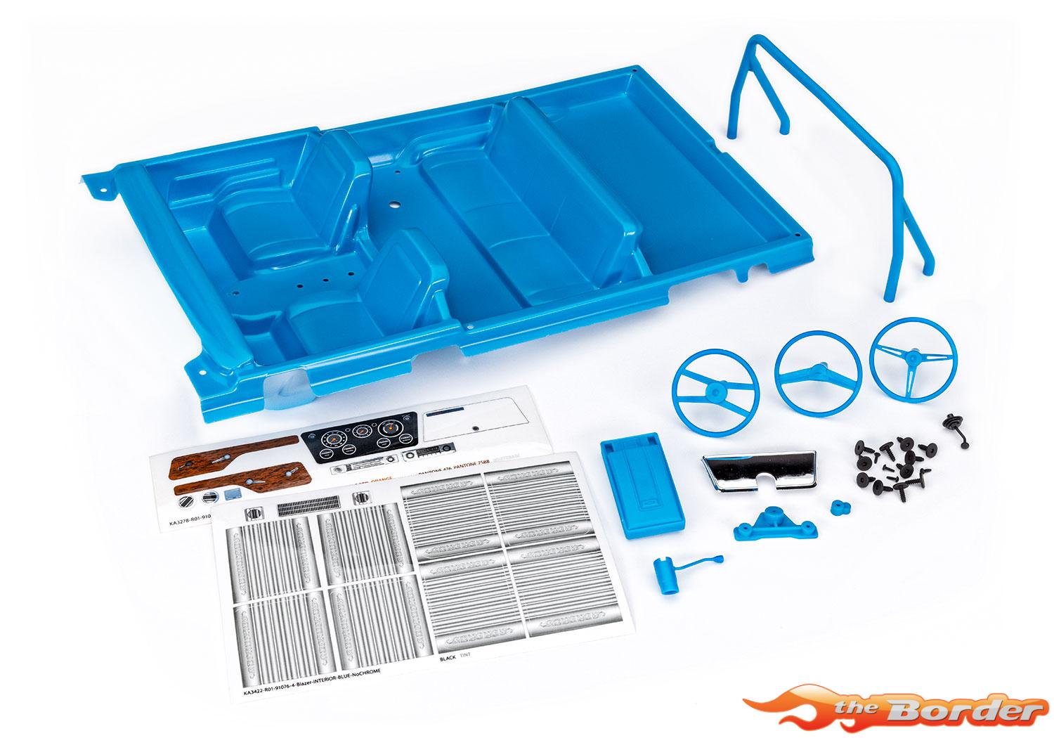 Traxxas TRX-4 (1969/1972) Blazer Interior Blue 9114-BLUE