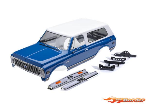 Traxxas TRX-4 1972 Clipless Blue/White Blazer Body 913-BLWT