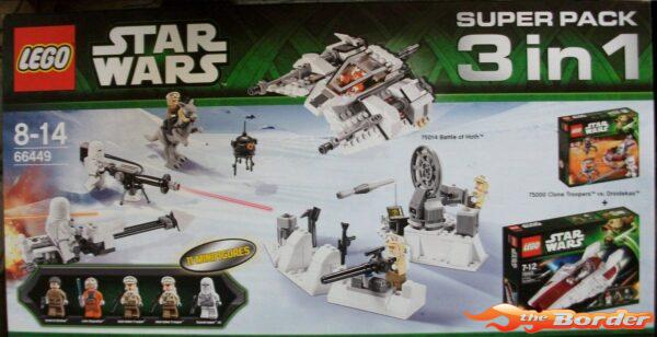 Lego Star Wars Super Pack 66449 (75000 75003 75014)