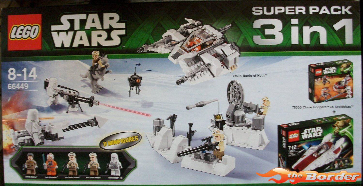 Lego Star Wars Super Pack 66449 (75000 75003 75014)