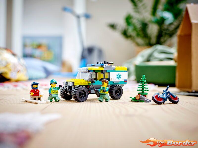 Lego 4x4 Terrein ambulance redding 40582 - Afbeelding 4
